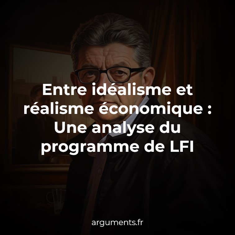 Entre idéalisme et réalisme économique Une analyse du programme de